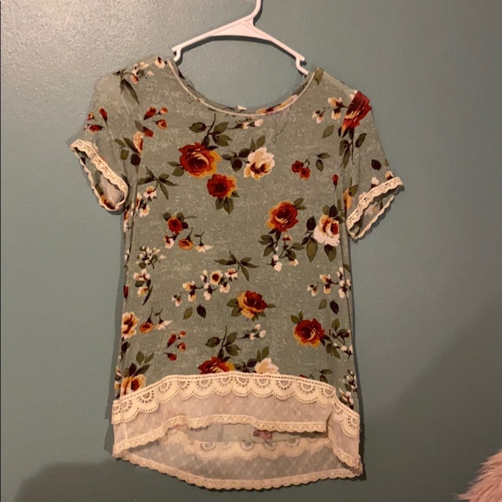 Floral T-shirt